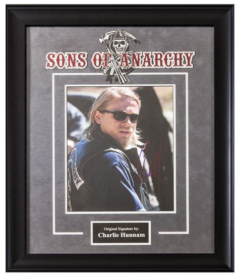 sons of anarchy signed memorabilia